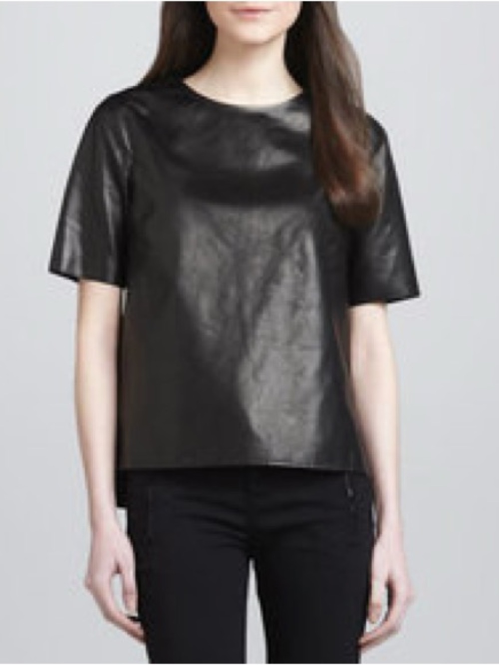 Genuine Lamb Leather Top Vince Genuine Leather Top
